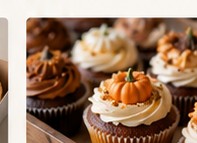 Seasonal cupcakes